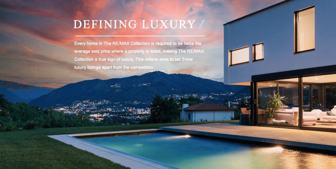 The RE/MAX luxury-home marketing program